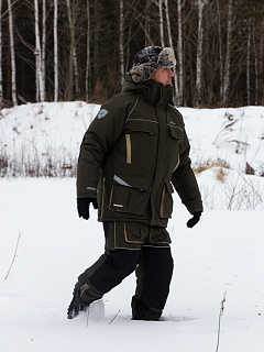 Камчатка МАГМА костюм для рыбалки GRAYLING. зимний хаки