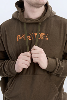 Мерч толстовка флисовая PRIDE, т.хаки