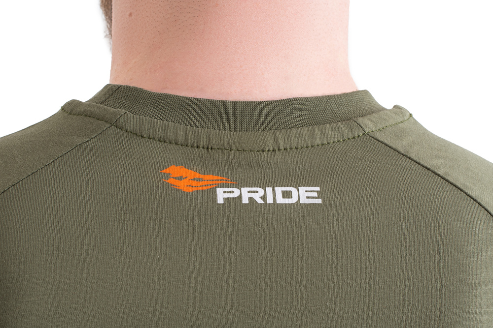 Футболка PRIDE Logo T-Shirt (Лого) (хлопок, хаки) PRTS-03KH