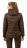 Fossa (Фосса) куртка с капюшоном женская (нейлон, коричневый)