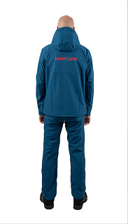 Беринг костюм для рыбалки GRAYLING, софтшелл, т.синий